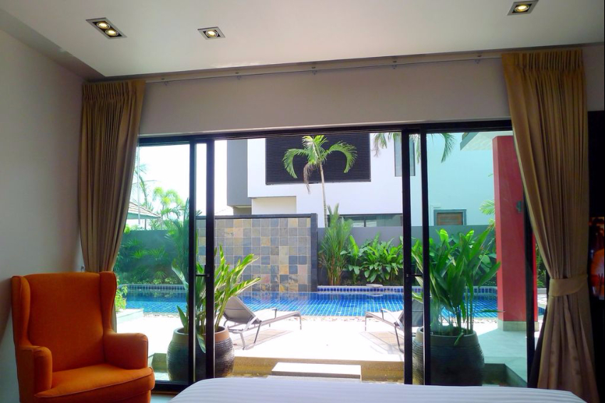 3 Bedroom Modern Pool Villa for Rent in Bang Tao – ban64