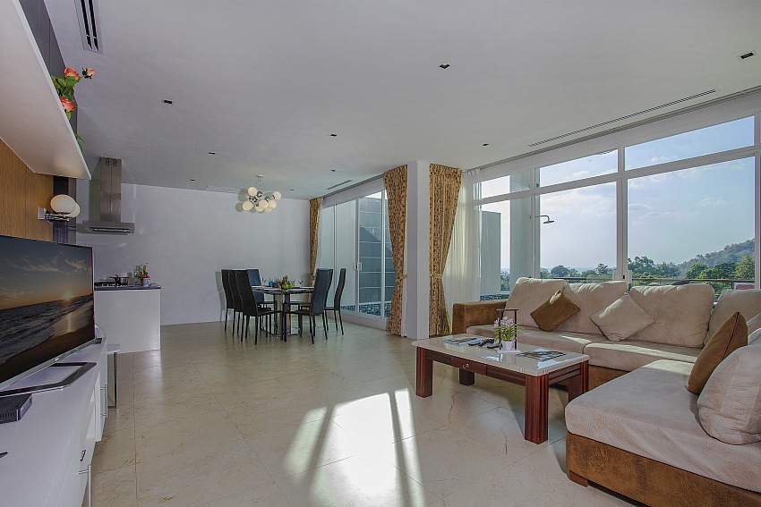 4 Bedroom Ocean View Pool Villa for Rent in Kata – kat36