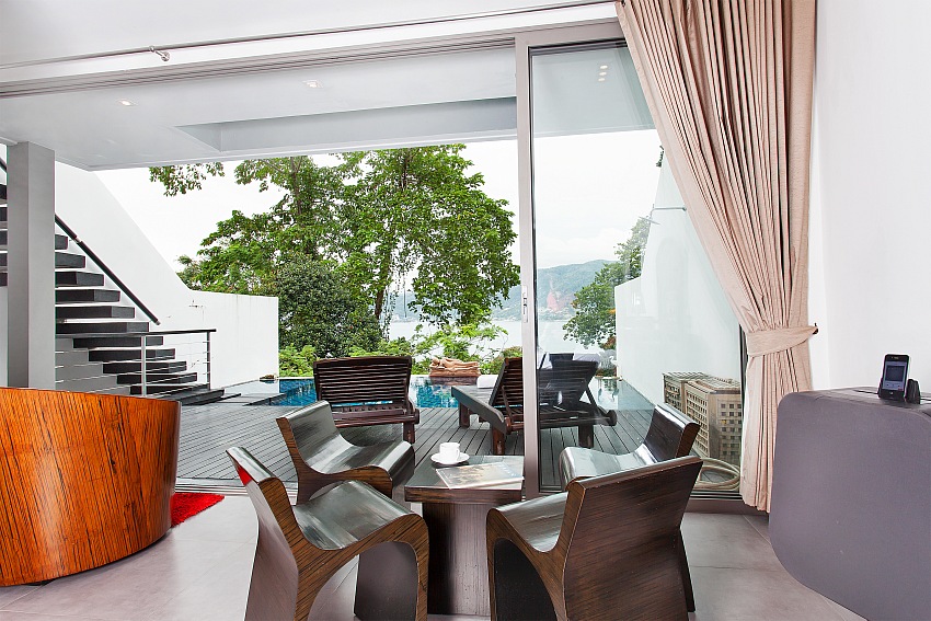 3 Bedroom Contemporary Sea View villa in Patong – pat25